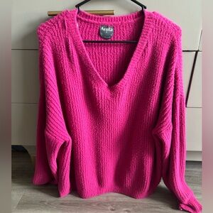 Arula Hot Pink Sweater